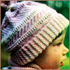 Детская шапочка с орнаментом и узором жгутами - www.klubochek.org